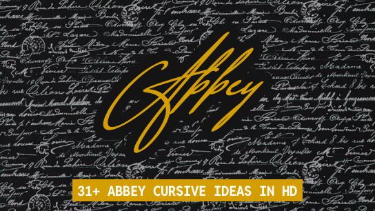 Abbey name signatures