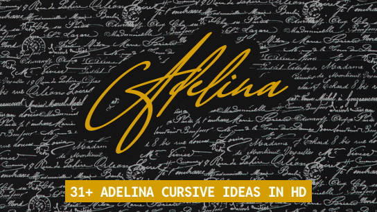 Adelina name signatures