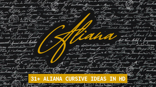 Aliana name signatures