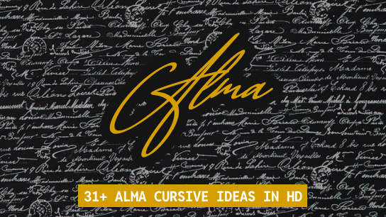 Alma name signatures