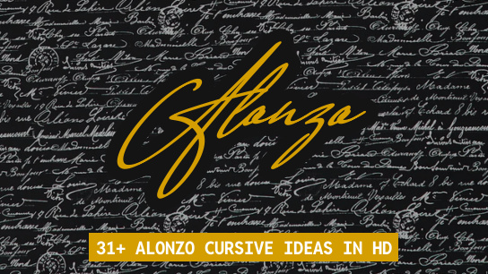 Alonzo name signatures