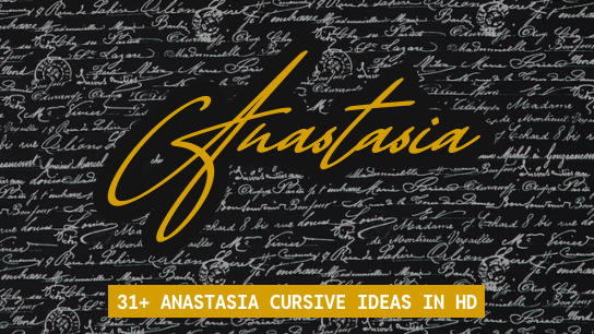 Anastasia name signatures