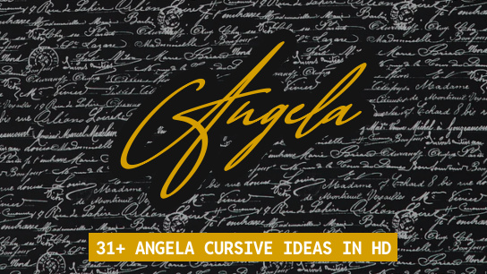 Angela name signatures