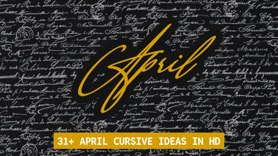 April name signatures