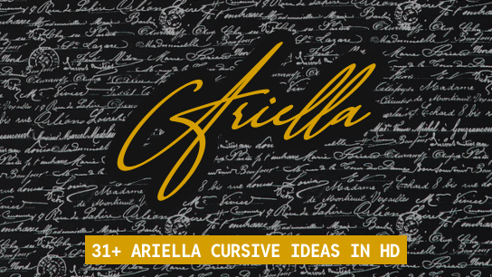 Ariella name signatures