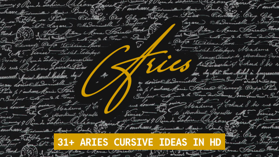 Aries name signatures