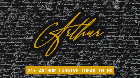 Arthur name signatures
