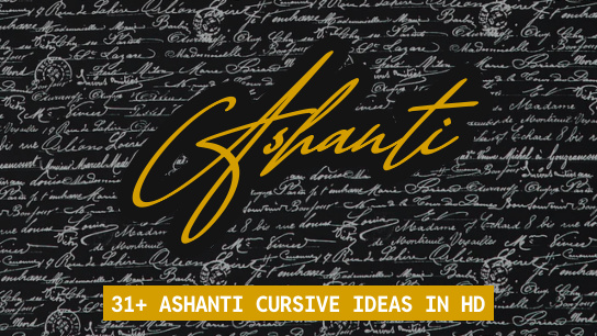 Ashanti name signatures