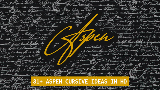 Aspen name signatures