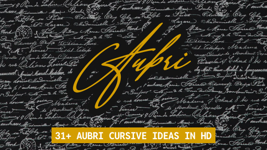 Aubri name signatures