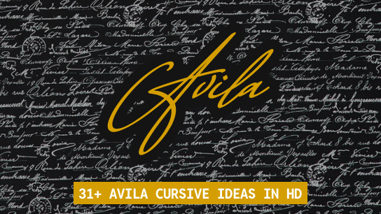 Avila name signatures