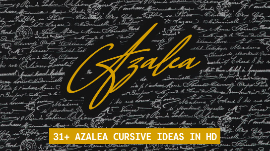Azalea name signatures