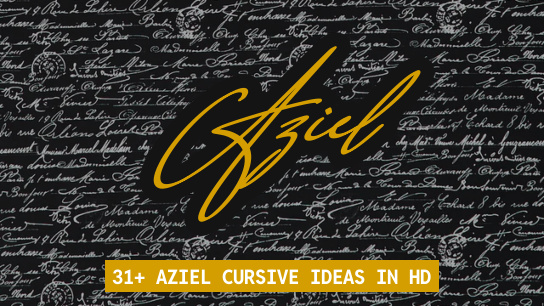 Aziel name signatures