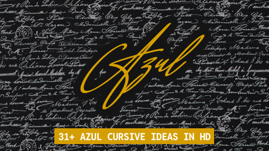 Azul name signatures