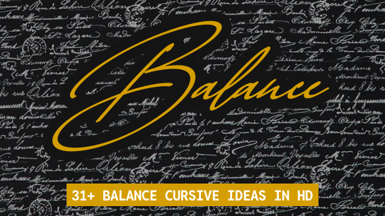 Balance name signatures