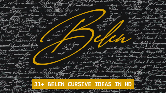 Belen name signatures