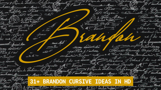 Brandon name signatures