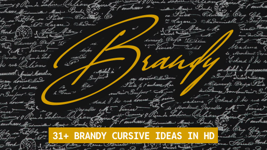 Brandy name signatures