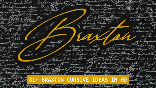Braxton name signatures