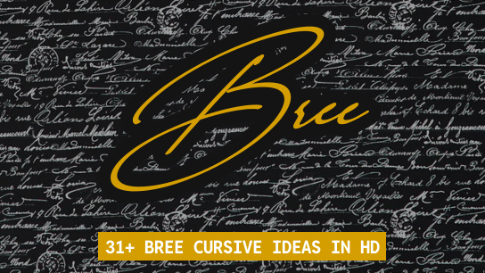 Bree name signatures