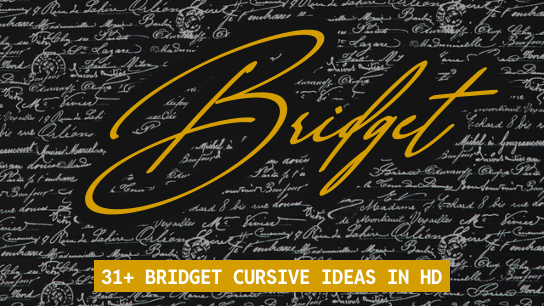 Bridget name signatures