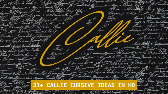 Callie name signatures