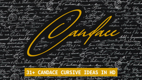 Candace name signatures