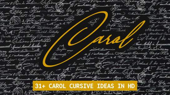 Carol name signatures