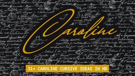 Caroline name signatures