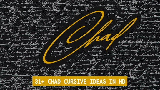 Chad name signatures