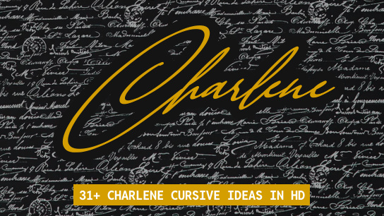 Charlene name signatures