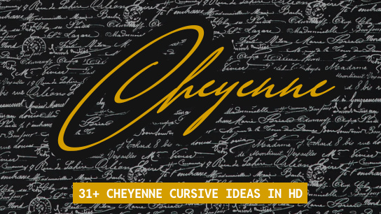 Cheyenne name signatures