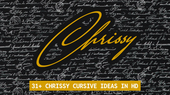 Chrissy name signatures