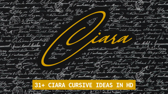 Ciara name signatures
