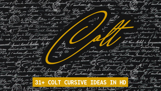 Colt name signatures