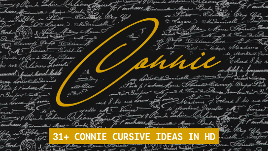 Connie name signatures