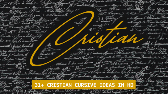 Cristian name signatures