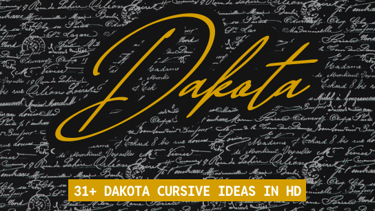Dakota name signatures