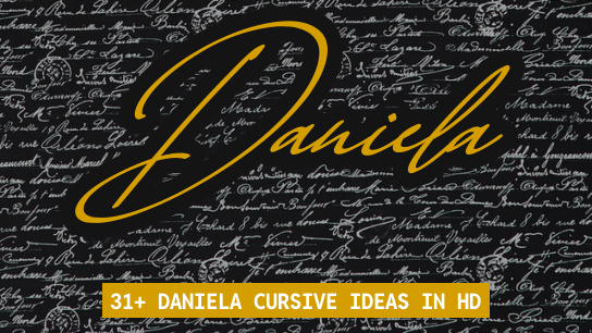 Daniela name signatures