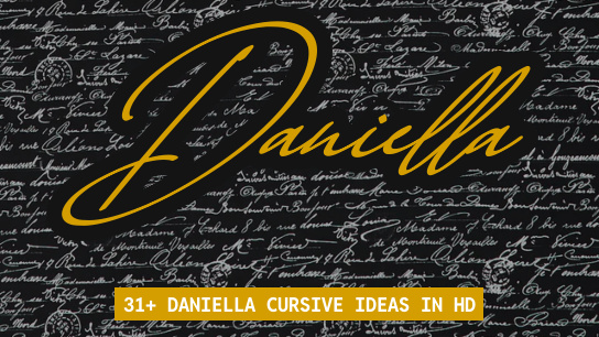 Daniella name signatures
