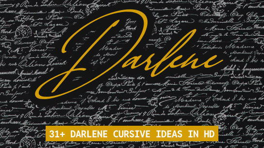 Darlene name signatures