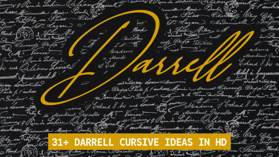 Darrell name signatures