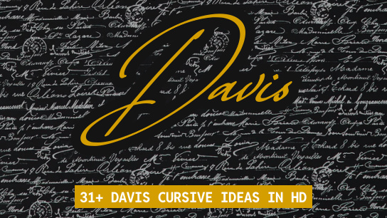 Davis in Cursive ⚡ | 100+ Signature Ideas 2026