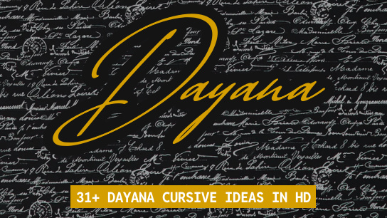 Dayana name signatures