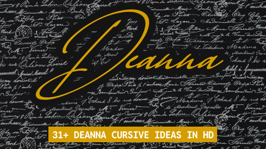 Deanna name signatures