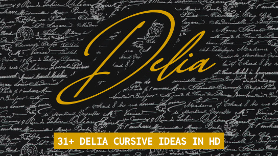 Delia name signatures