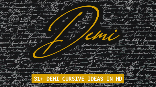 Demi name signatures