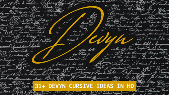 Devyn name signatures