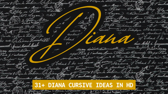 Diana name signatures