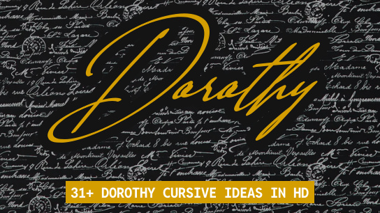 Dorothy name signatures